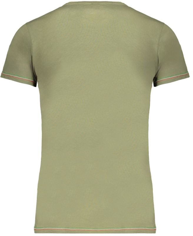 Aeronautica Militare Aeronautica Militare Verde Cotton Men T-Shirt Groen