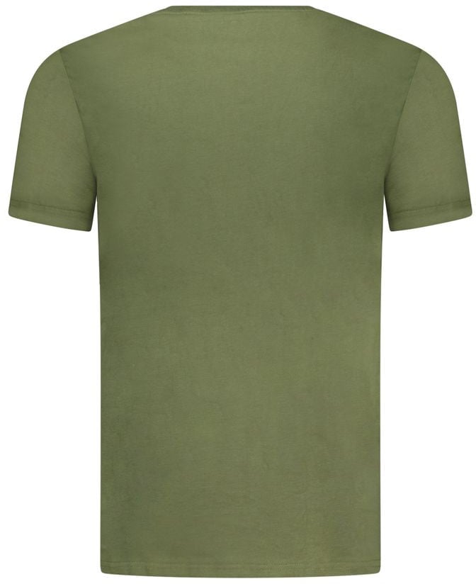 Aeronautica Militare Verde Cotton Mens Underwear Shirt Groen