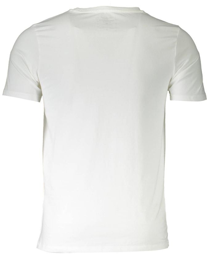 Aeronautica Militare White Cotton Men's T-Shirt Wit