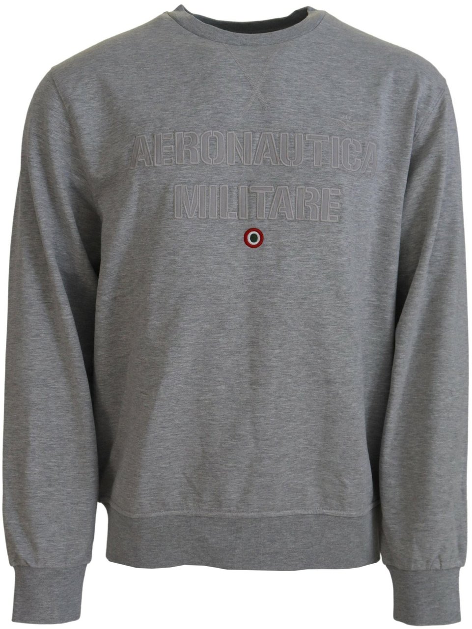 Aeronautica Militare Gray Men Pullover Sweatshirt Sweater Grijs