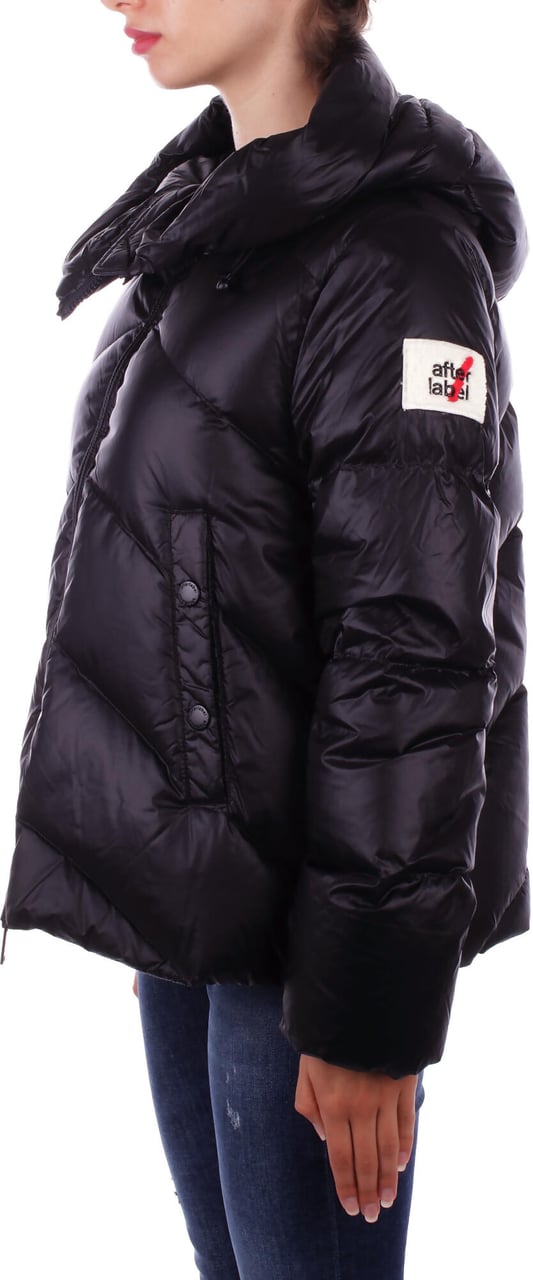 After Label Coats Black Zwart