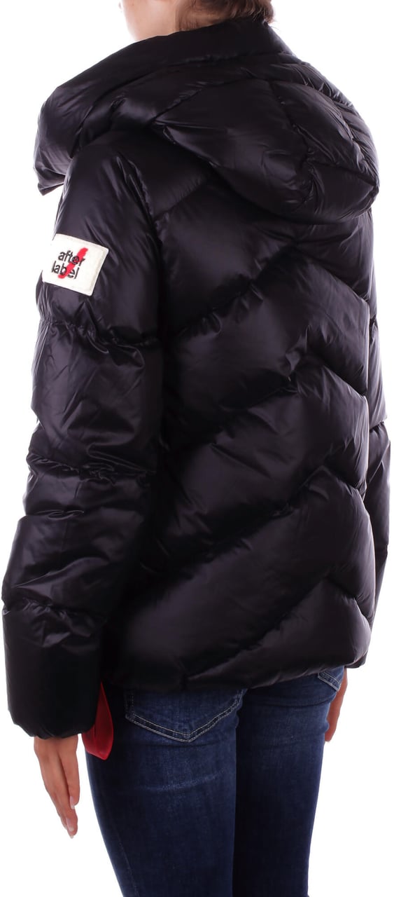 After Label Coats Black Zwart