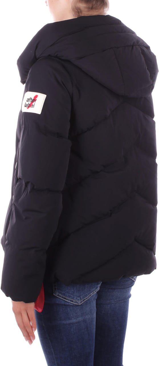 After Label Coats Black Zwart