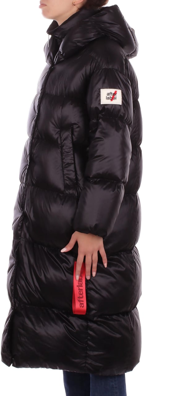 After Label Coats Black Zwart