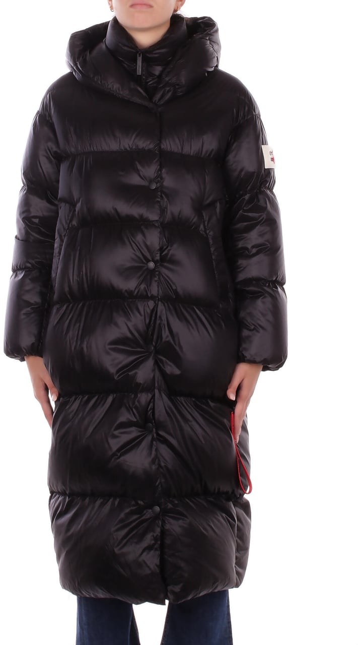 After Label Coats Black Zwart