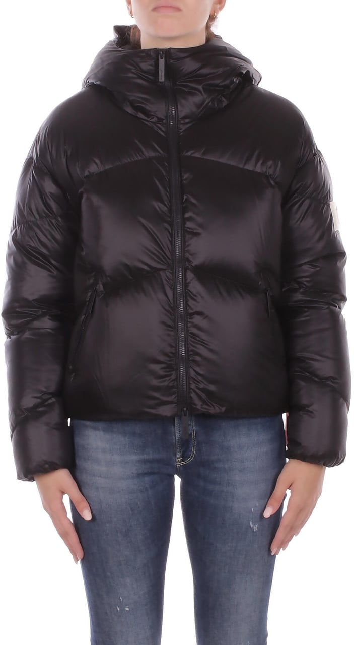 After Label Coats Black Zwart