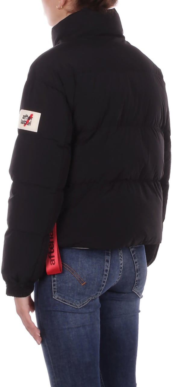 After Label Coats Black Zwart