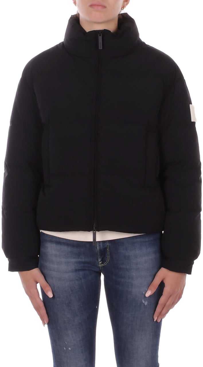 After Label Coats Black Zwart