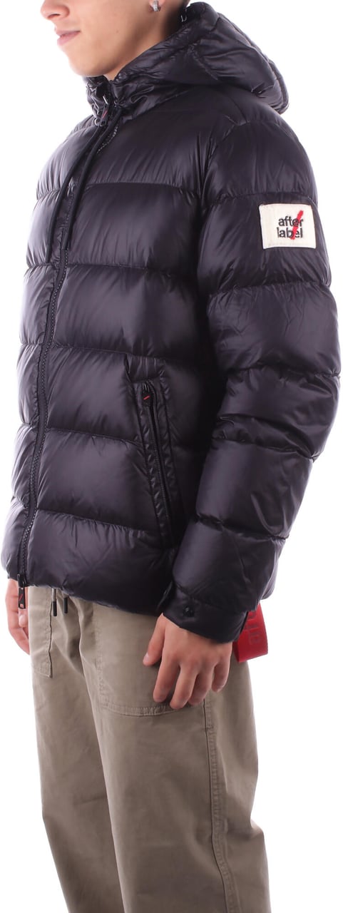 After Label Coats Black Zwart