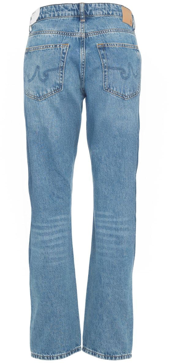AG Jeans Straight Leg Jeans Blauw