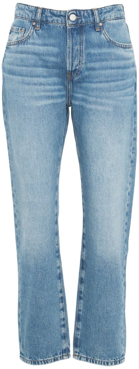 AG Jeans Straight Leg Jeans Blauw