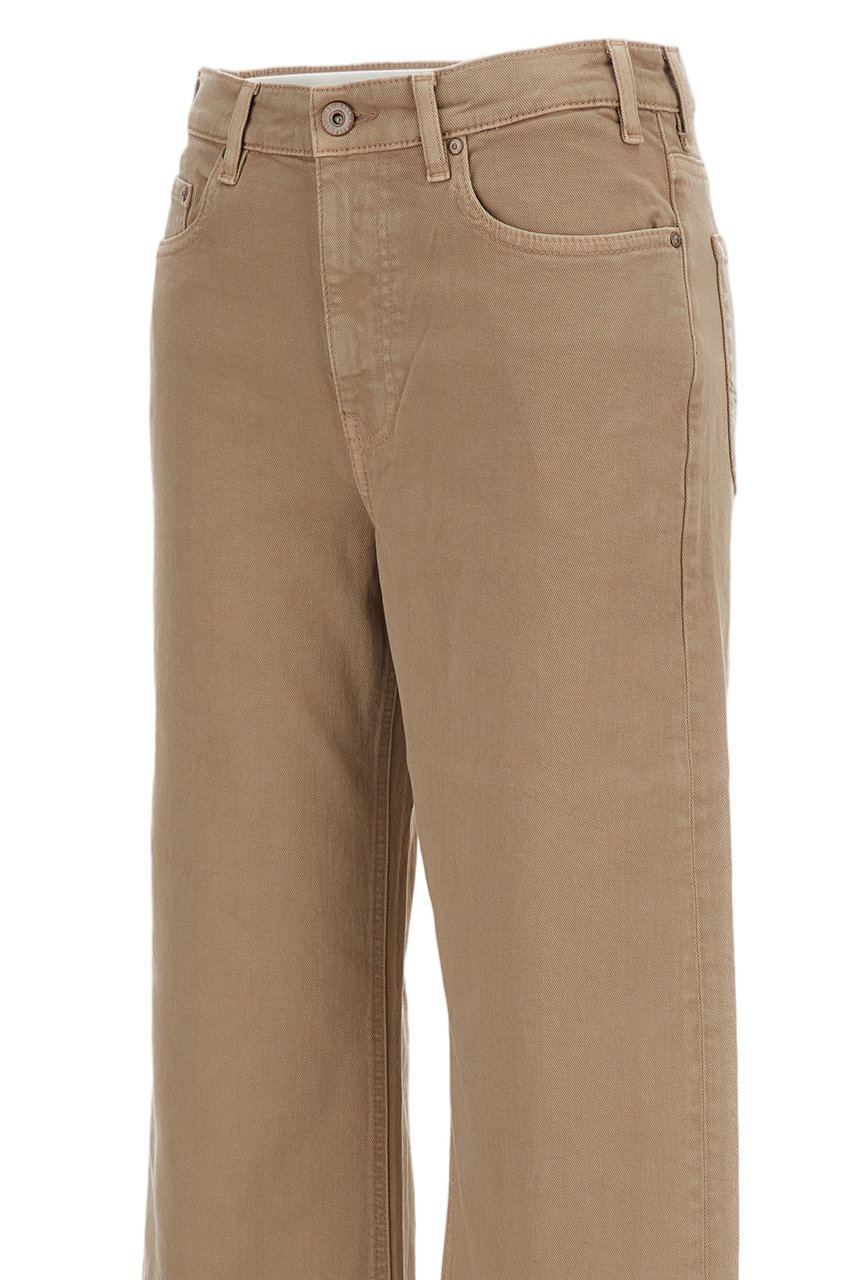 AG Jeans Black New Baggy Baggy Straight Jeans Bruin
