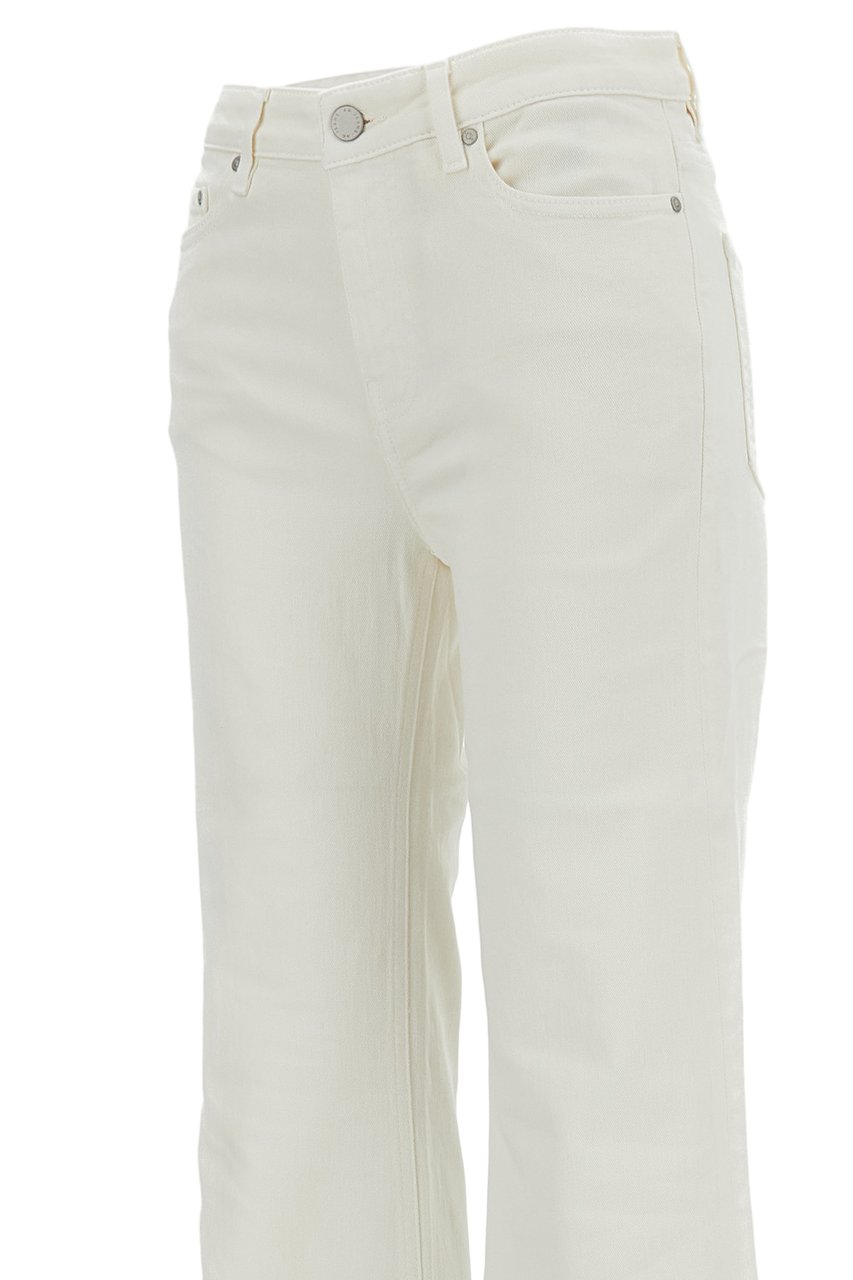 AG Jeans Tropea High Rise Flare Denim Wit