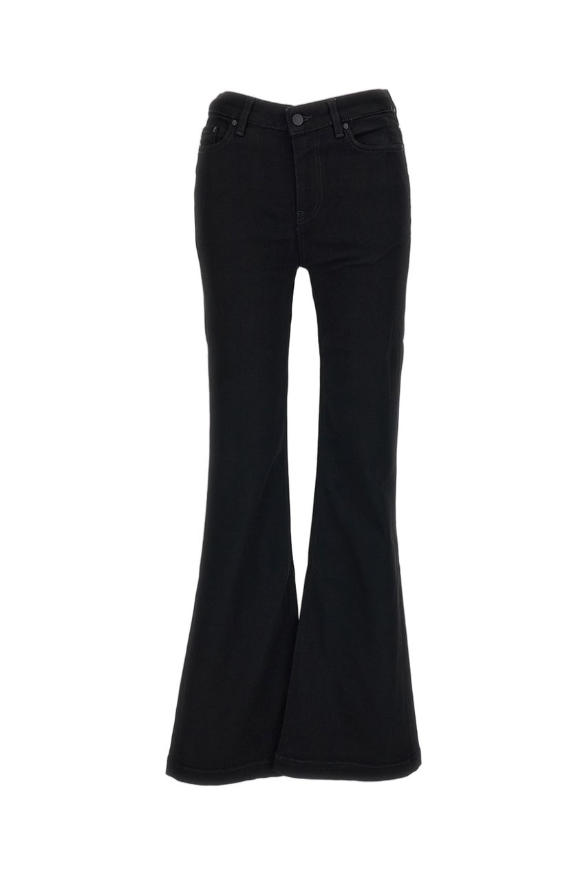 AG Jeans Black Tropea High Rise Flare Jeans Zwart