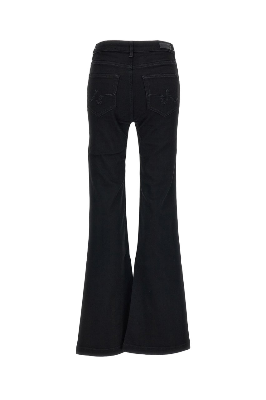 AG Jeans Black Tropea High Rise Flare Jeans Zwart