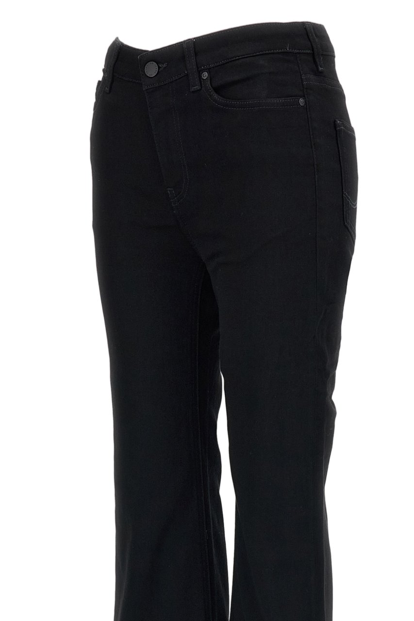 AG Jeans Black Tropea High Rise Flare Jeans Zwart