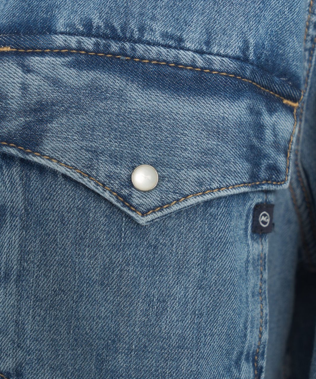 AG Jeans Denim blouse Blauw