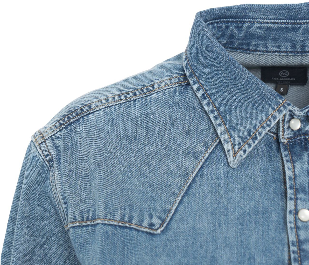 AG Jeans Denim blouse Blauw