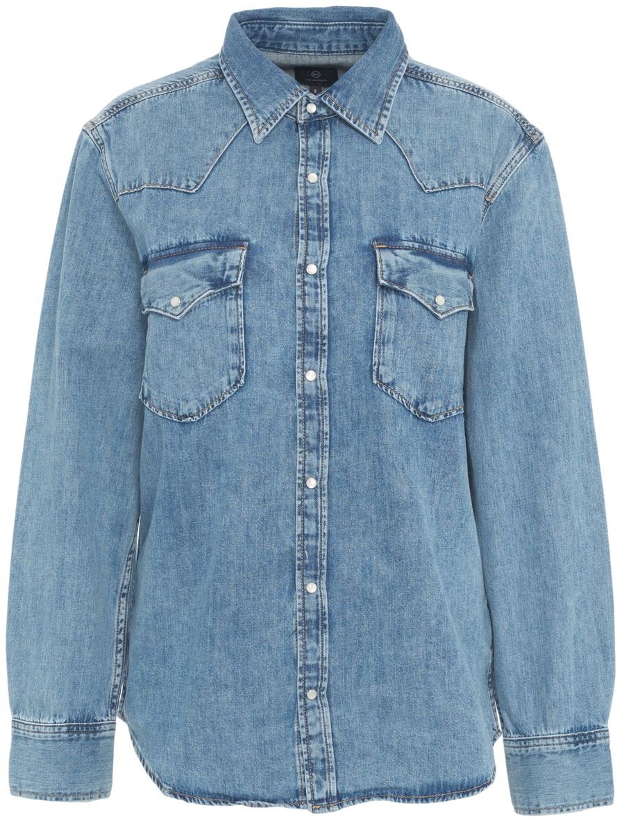 AG Jeans Denim blouse Blauw