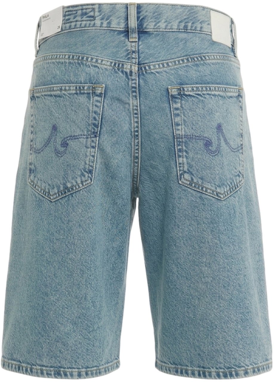 AG Jeans Denim bermuda 'Thalia' Blauw