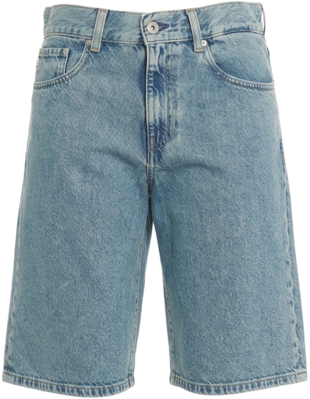AG Jeans Denim bermuda 'Thalia' Blauw