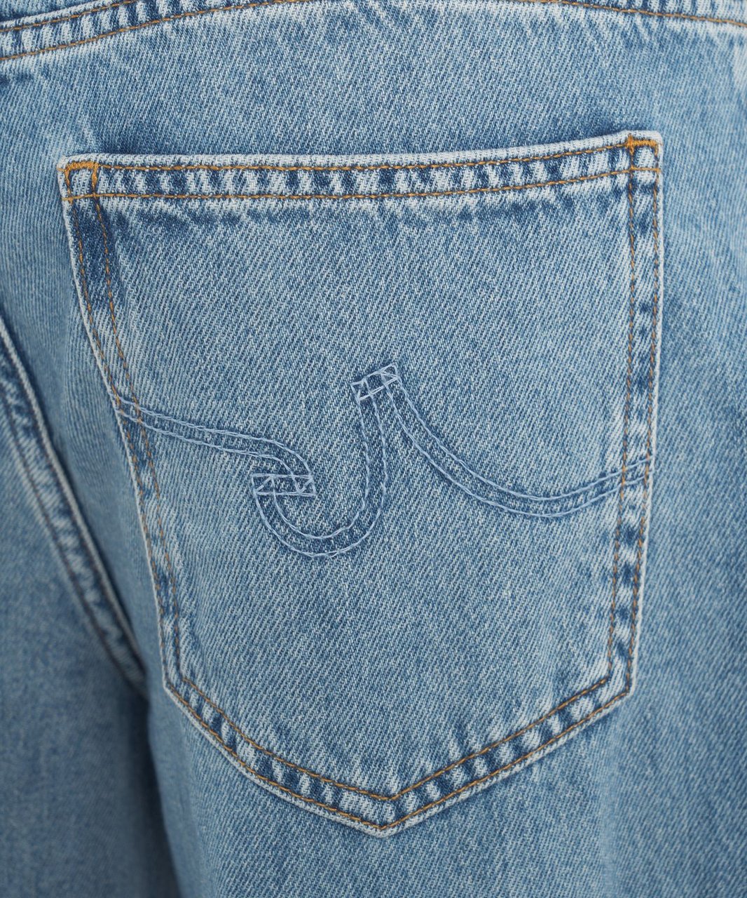AG Jeans Wide Leg Jeans Blauw