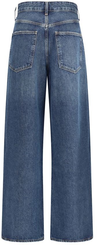 Agolde Agolde Blue Cotton Jeans Denim Blauw