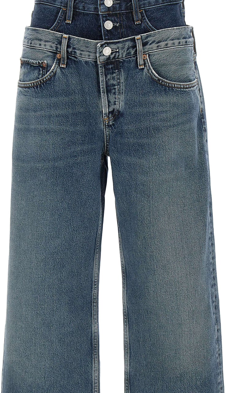Agolde Jeans Blue Blauw
