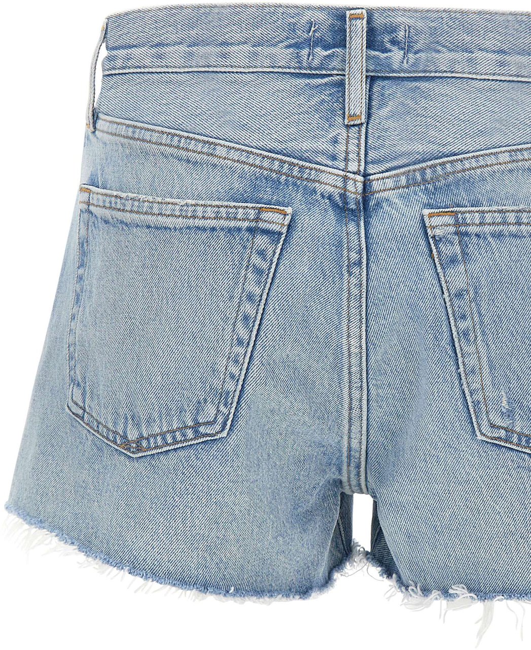 Agolde Shorts Light Blue Blauw