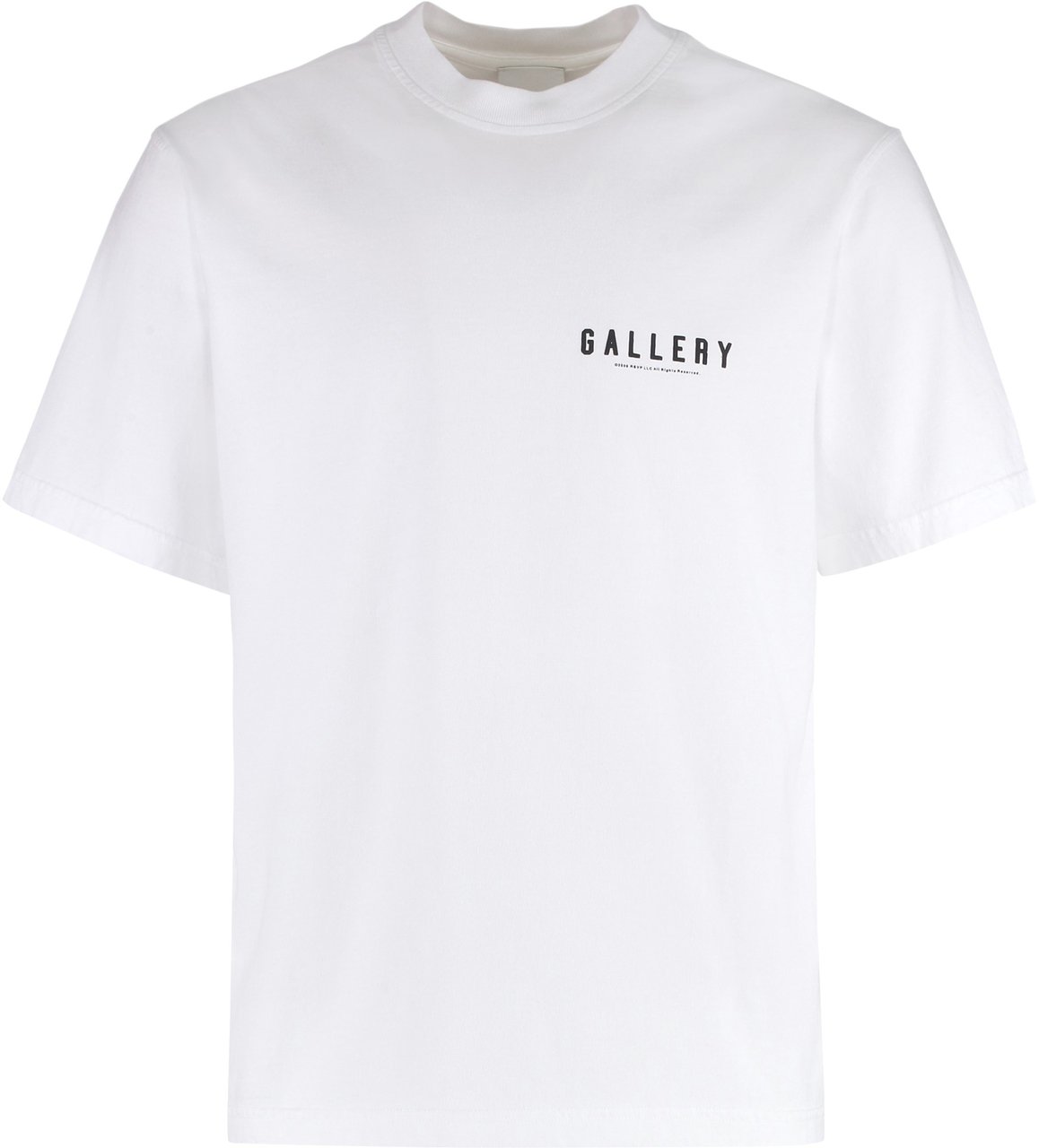 Agolde AGOLDE x RSVP Gallery -- Cotton crew-neck T-shirt Wit