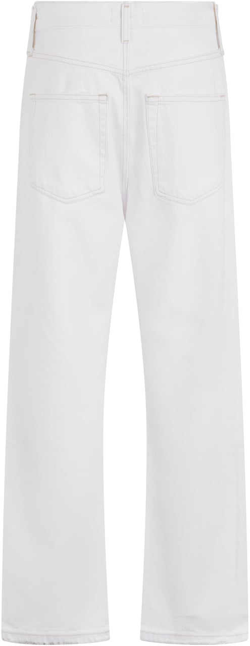 Agolde Straight denim pants Wit