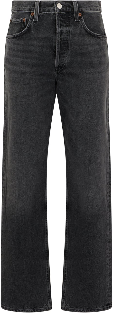 Agolde Straight jeans in cotton Zwart