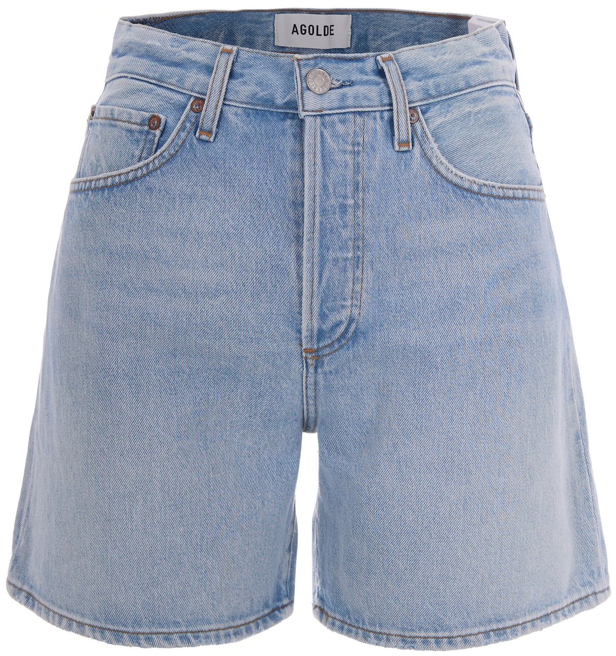 Agolde Shorts Blue Blauw