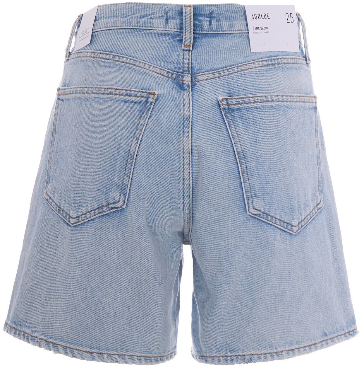 Agolde Shorts Blue Blauw