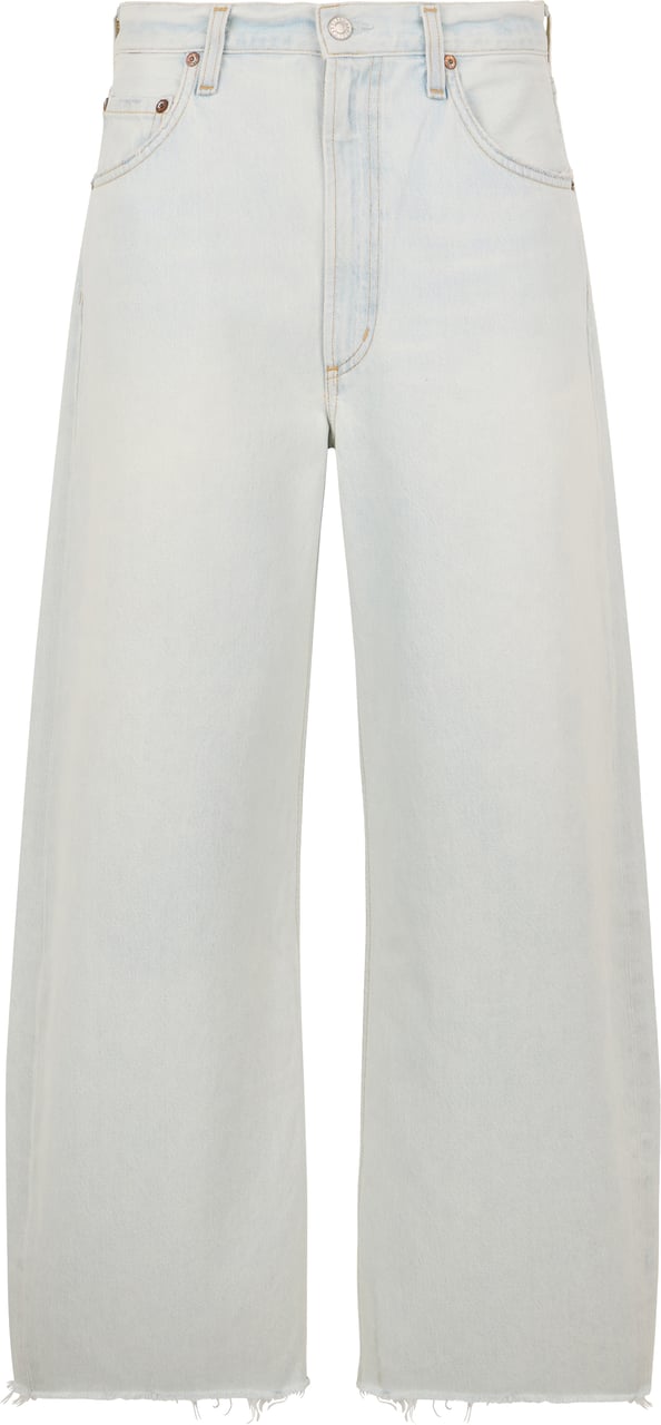 Agolde Loose jeans in cotton Lichtblauw