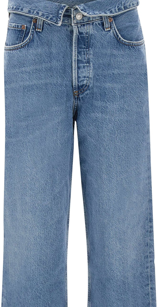 Agolde Jeans Blue Lichtblauw