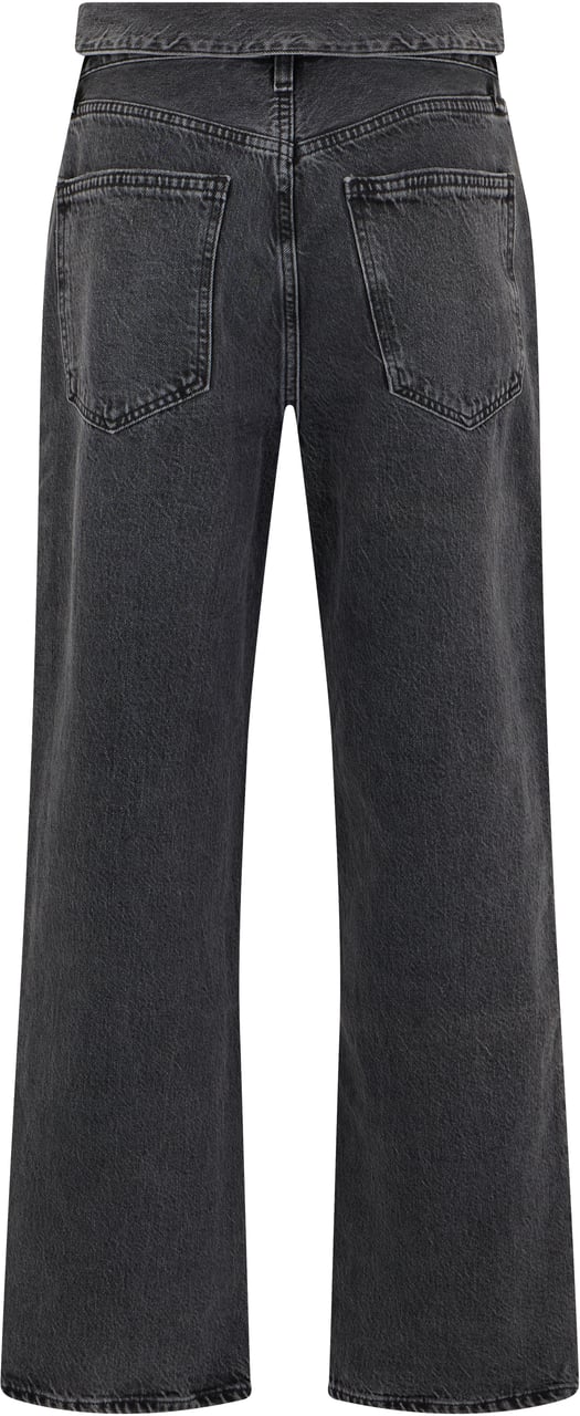 Agolde Straight jeans in cotton Zwart
