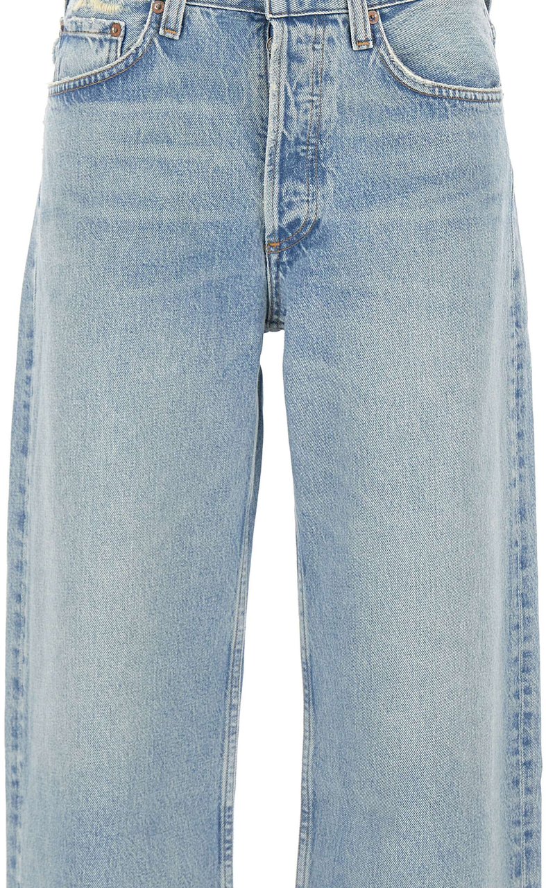 Agolde Jeans Light Blue Blauw