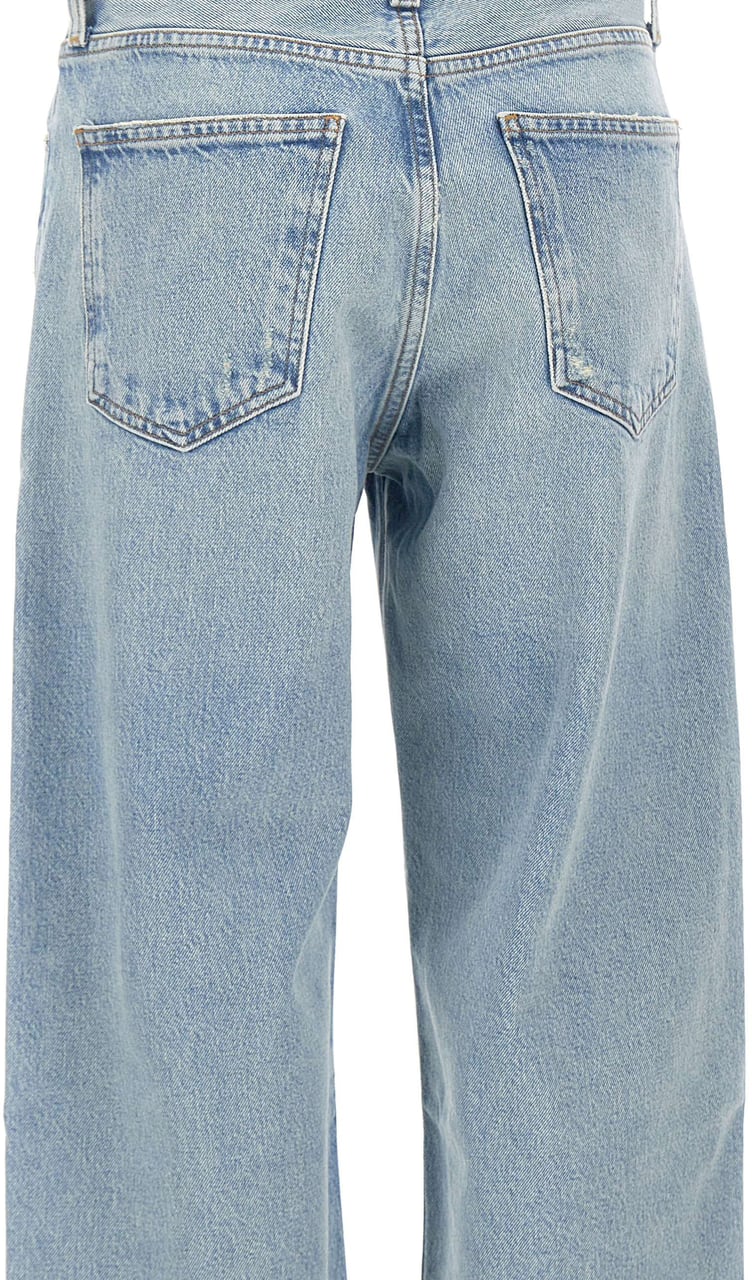 Agolde Jeans Light Blue Blauw
