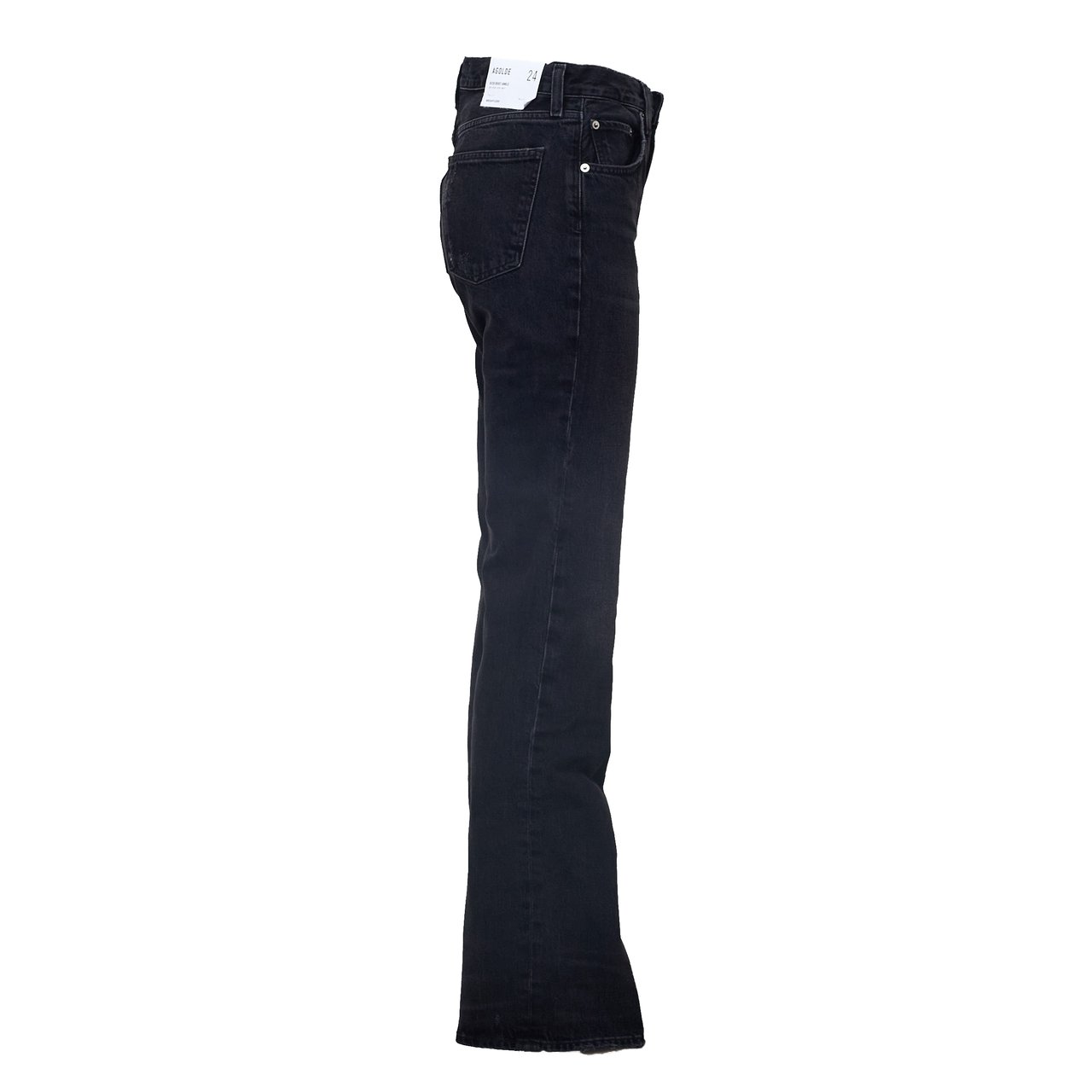 Agolde Stretch Cotton Kick Boot Jeans Zwart