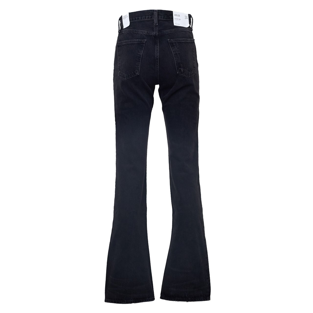 Agolde Stretch Cotton Kick Boot Jeans Zwart