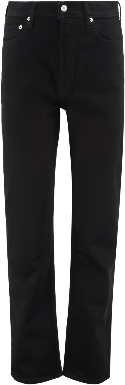 Agolde Cinque tasche a vita stretta jeans Zwart