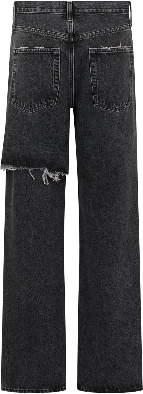Agolde Straight jeans in cotton Zwart