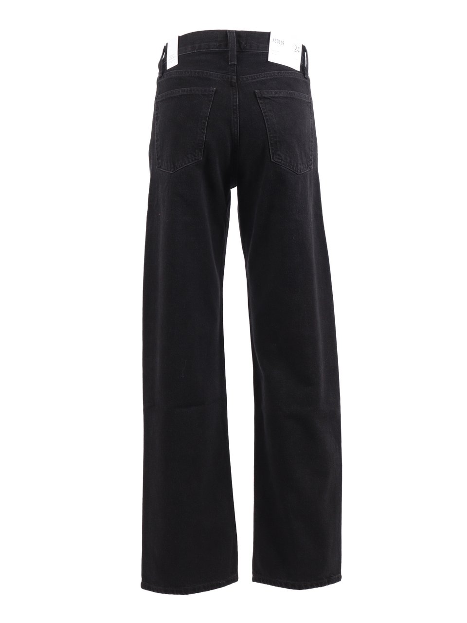 Agolde Black Arc Criss Cross Jeans Zwart