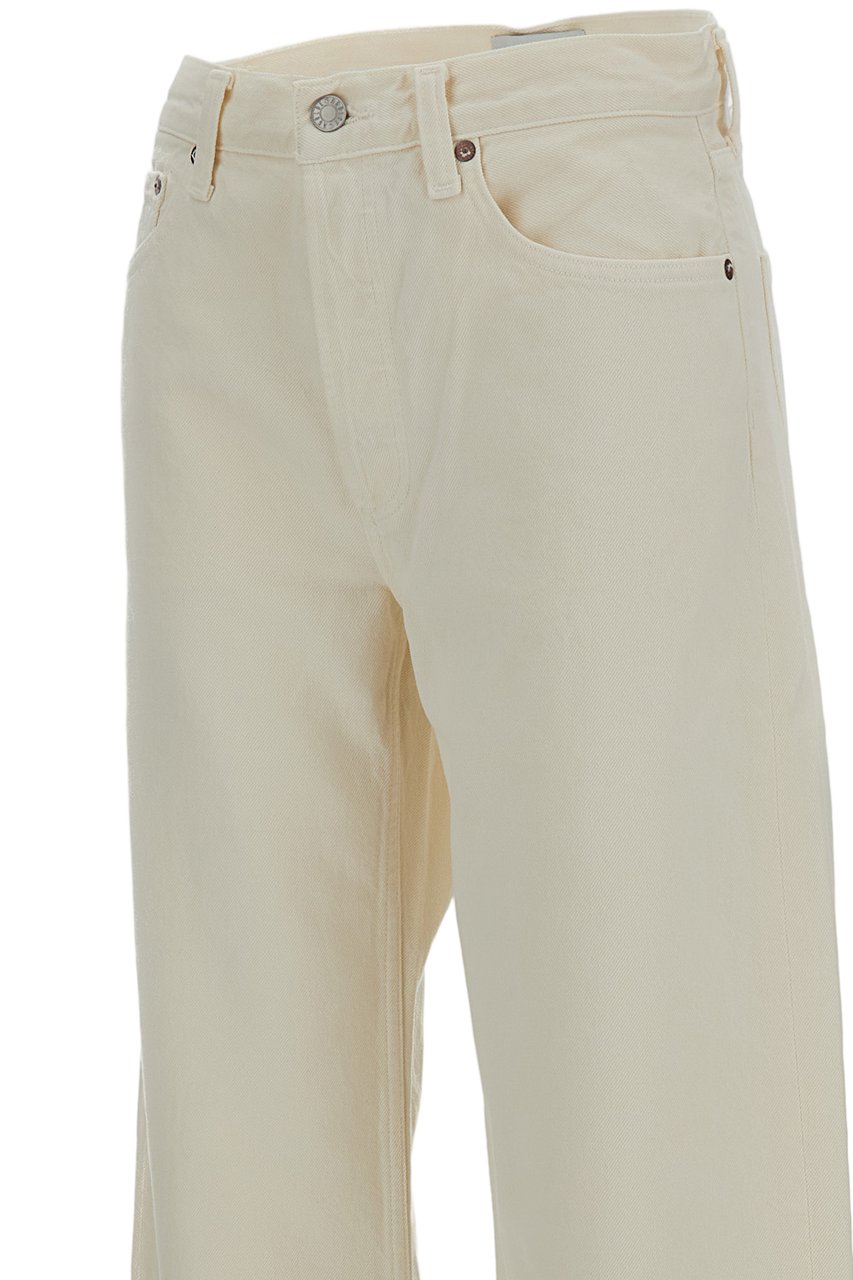 Agolde Wide-Leg Jeans Crafted from Regenerative Cotton Neutraal