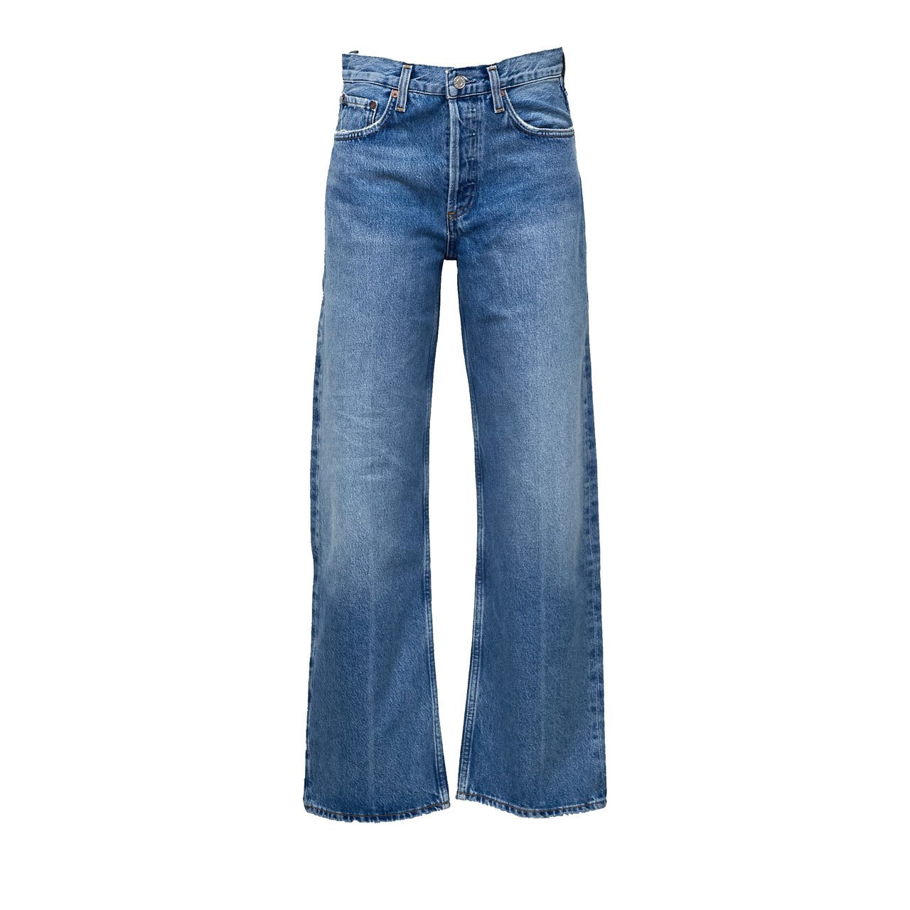 Agolde Cotton Arc Jeans 29 Jeans Blauw