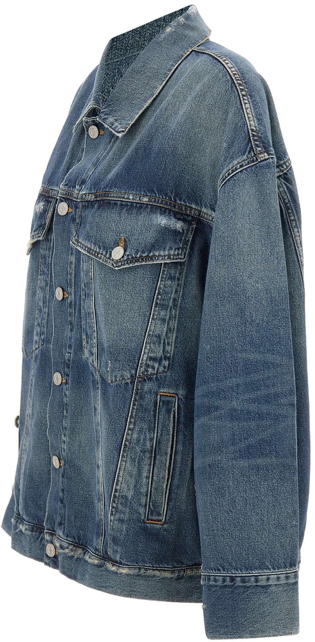 Agolde Jackets Blue Blauw