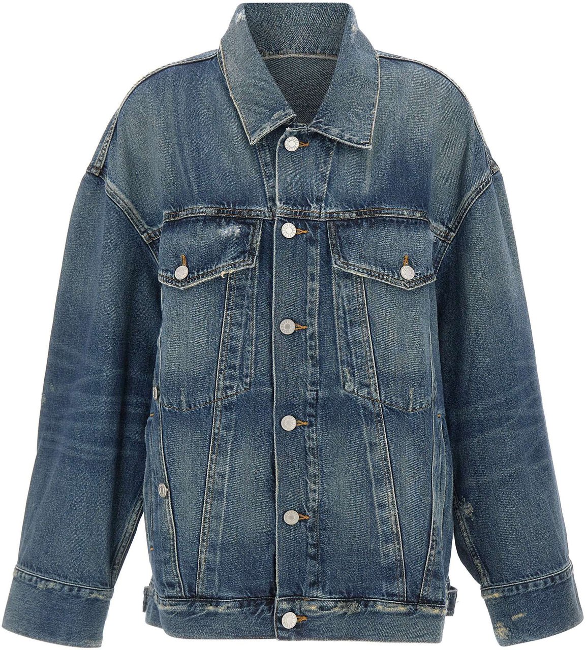 Agolde Jackets Blue Blauw