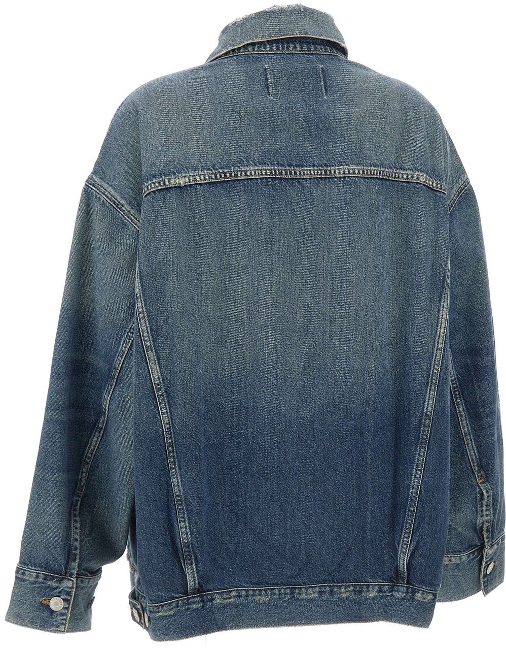 Agolde Jackets Blue Blauw