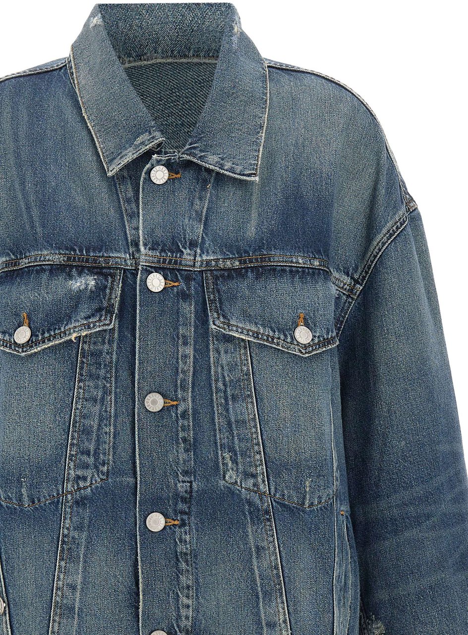 Agolde Jackets Blue Blauw